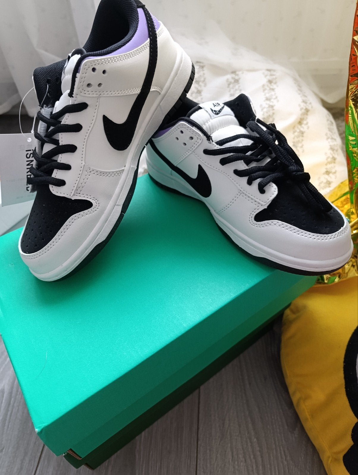 Nike Dunk Low sneakers, maat 37 (valt als 36), Zwart, Nike, Ophalen of Verzenden, Sneakers of Gympen