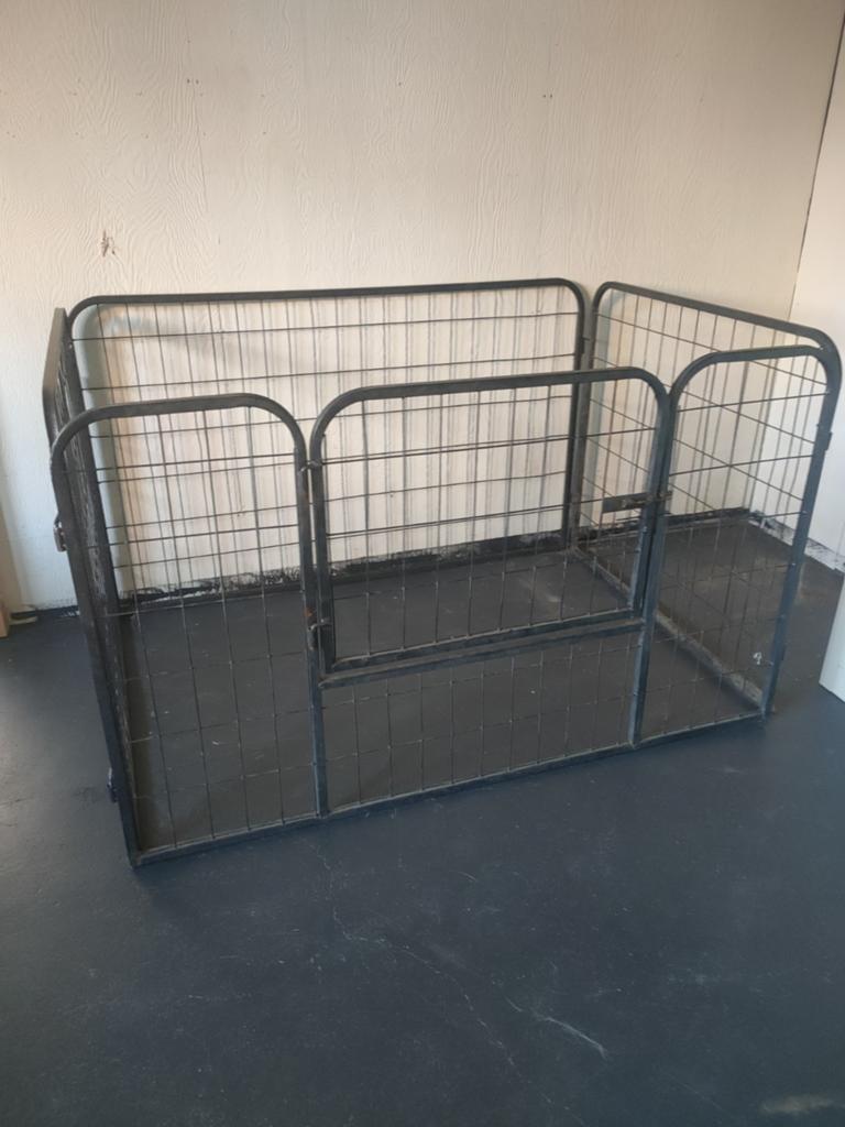 Puppyren honden hek 120x80x70, Ophalen, Gebruikt