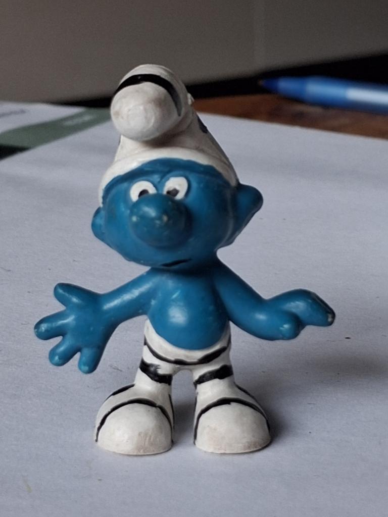 Gevangenis smurf, Ophalen of Verzenden, Zo goed als nieuw