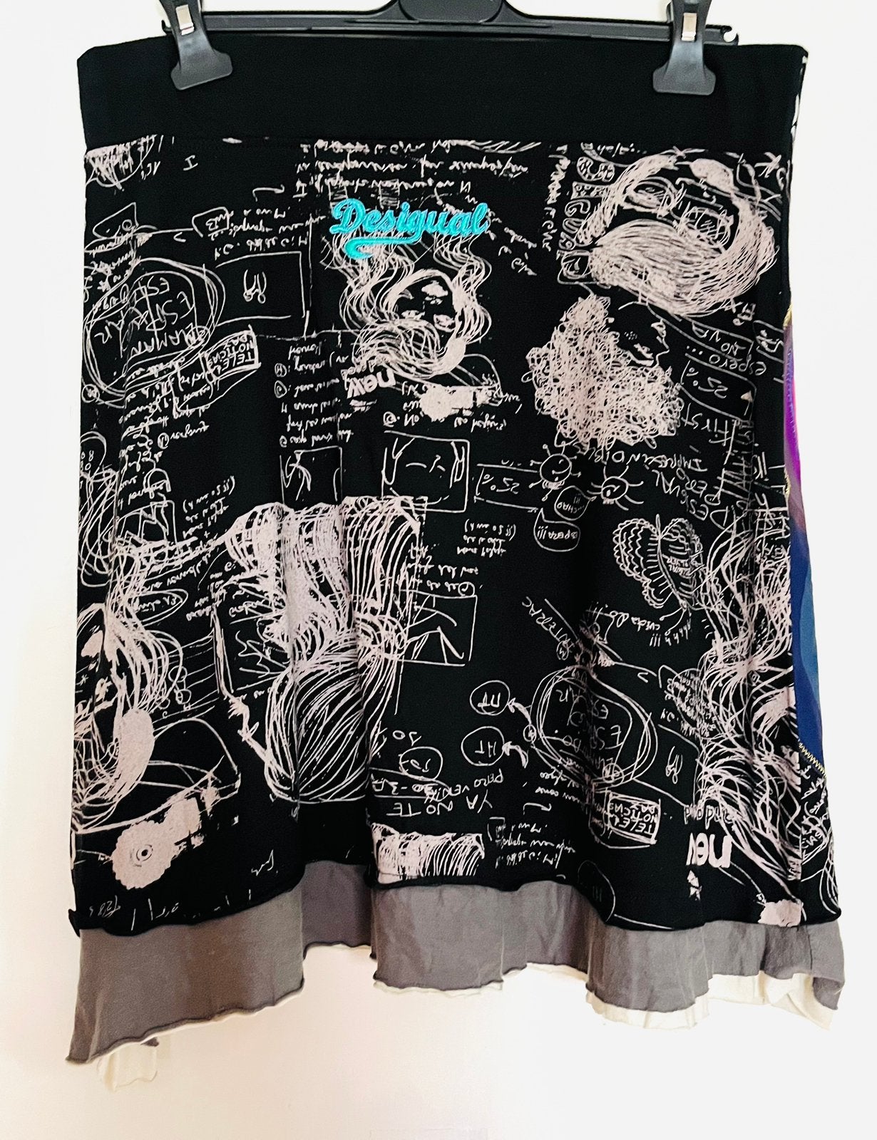 Desigual rok maat 42, Kleding | Dames, Rokken, Zwart, Maat 42/44 (L), Ophalen of Verzenden, Zo goed als nieuw