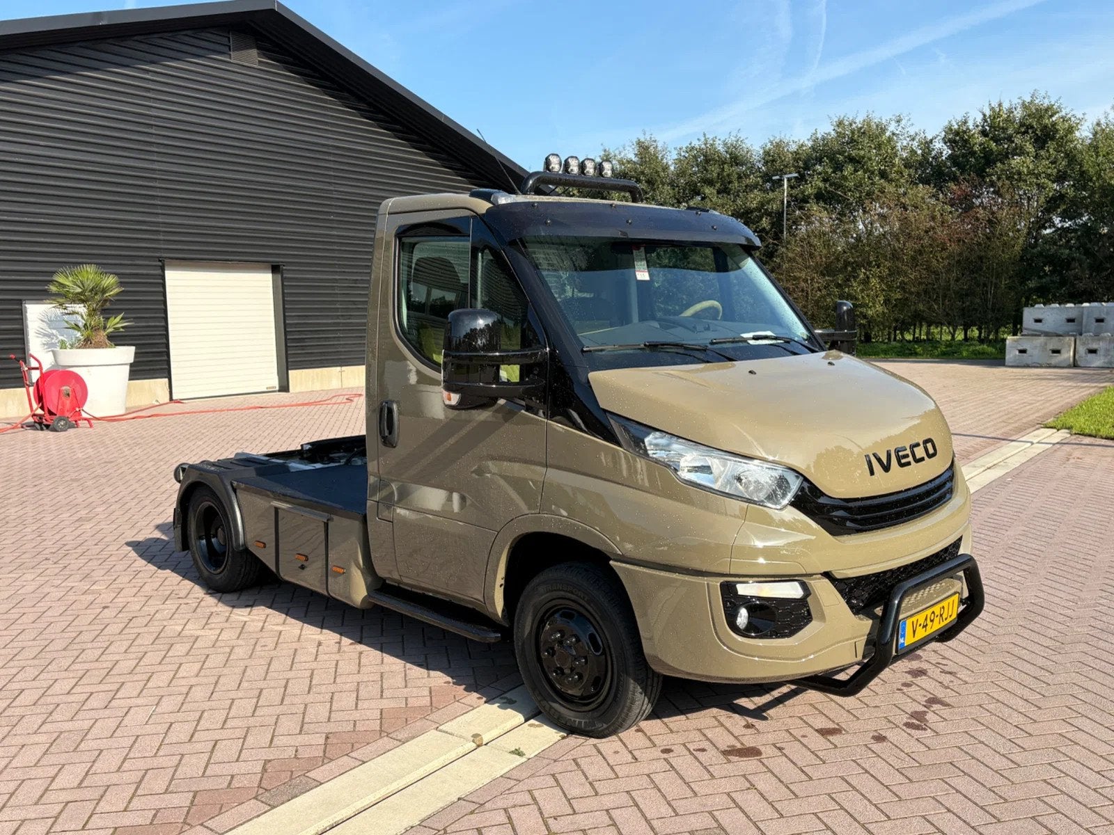 Iveco Daily 40C18 Hi Matic automaat BE trekker 7.6 TON euro, Auto's, Automaat, Achterwielaandrijving, Euro 6, 4 cilinders