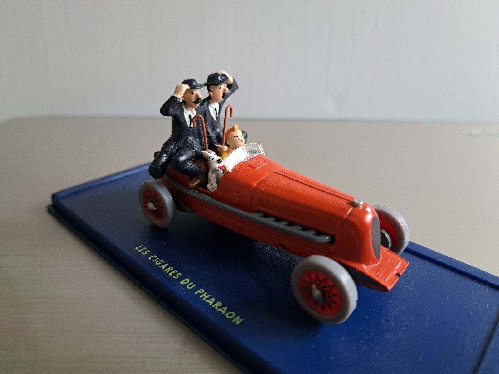 Kuifje, De Rode Racewagen in schaal 1:43, nieuw, Ophalen of Verzenden, Nieuw, Auto, Overige merken