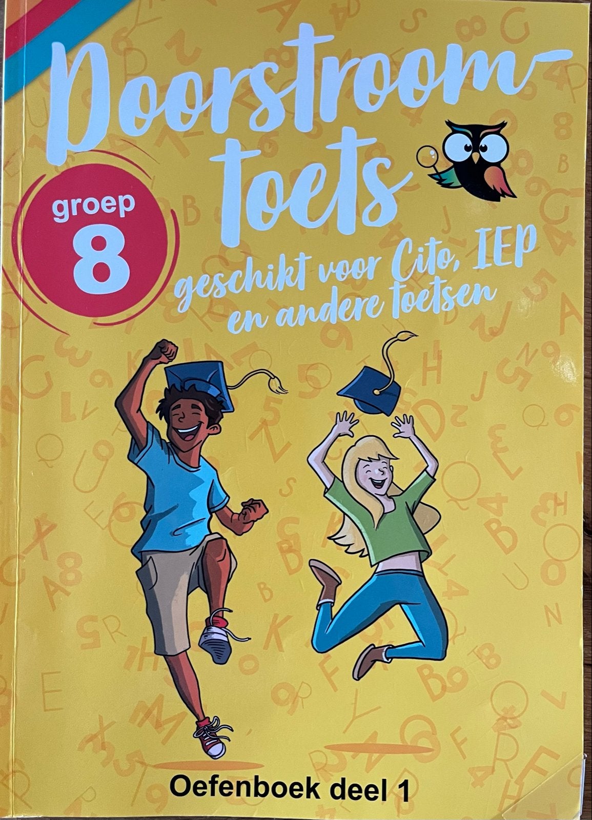 Oefenboek Doorstroomtoets Groep 8 Deel 1 & 2, Ophalen of Verzenden, Zo goed als nieuw, Overige niveaus, Overige vakken