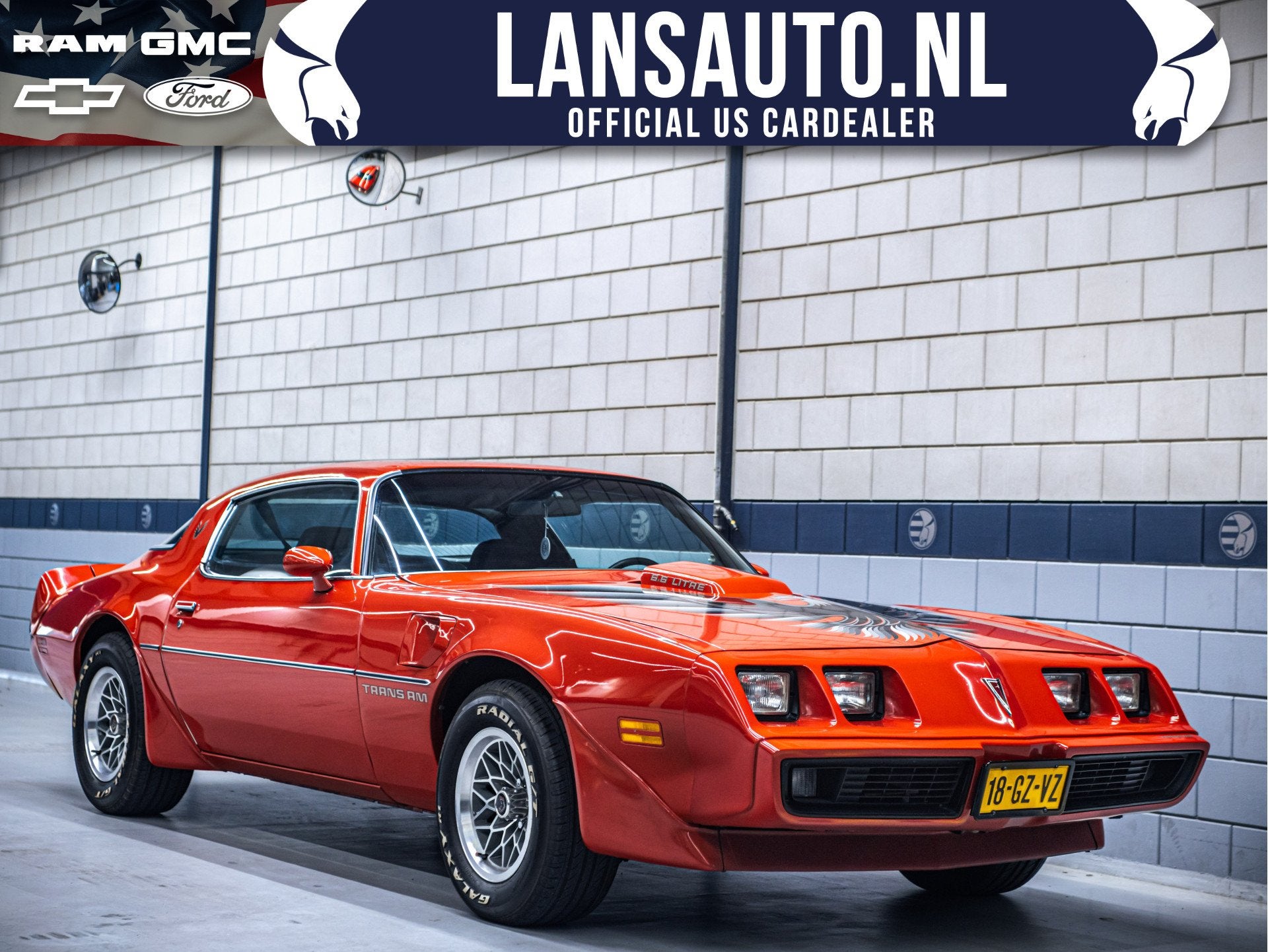 Pontiac Firebird | Trans am ORIGINEEL ONGERESTAUREERD | FABR, Automaat, Stof, 6600 cc, Bedrijf