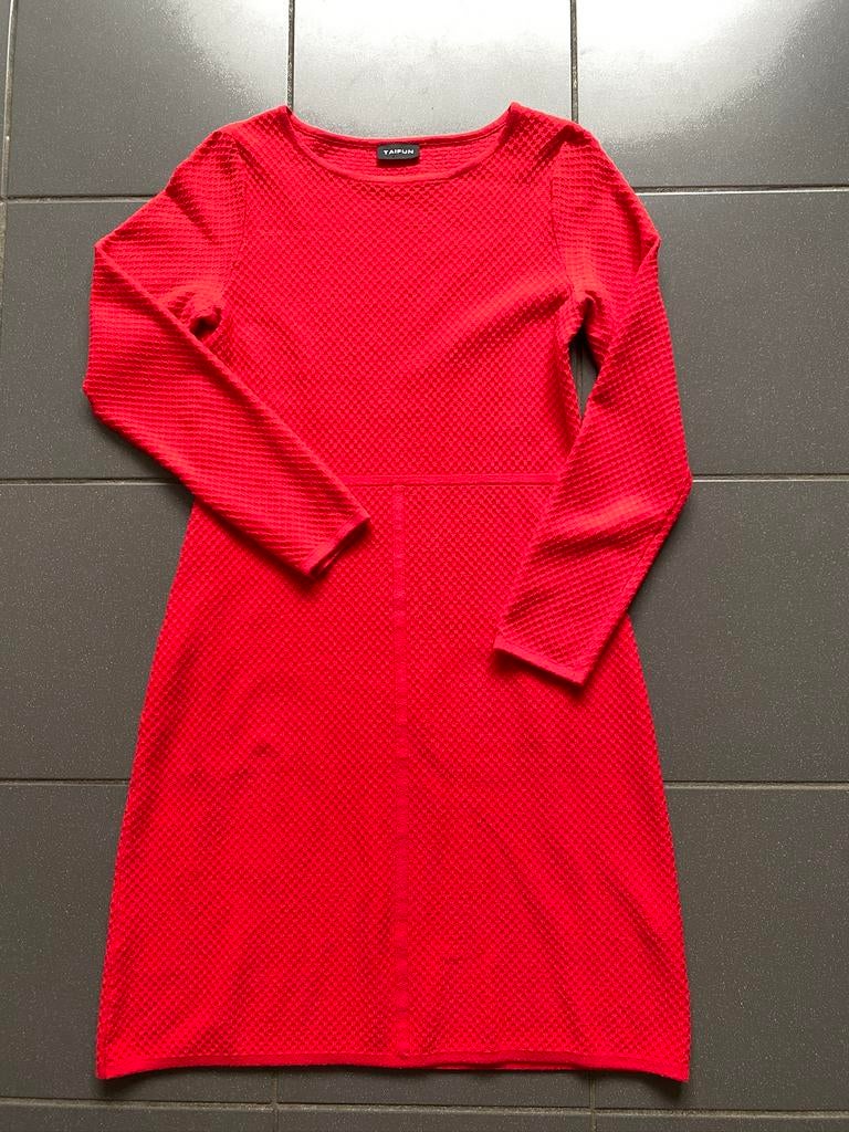 Taifun rode jurk, Ophalen of Verzenden, Zo goed als nieuw, Maat 36 (S), Rood
