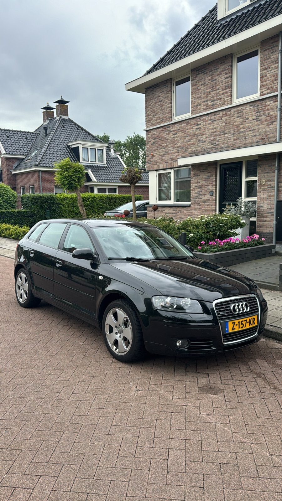 Audi 2005 Zwart a3 3.2 2e eigennaar V6, Automaat, Xenon verlichting, 3189 cc, Zwart