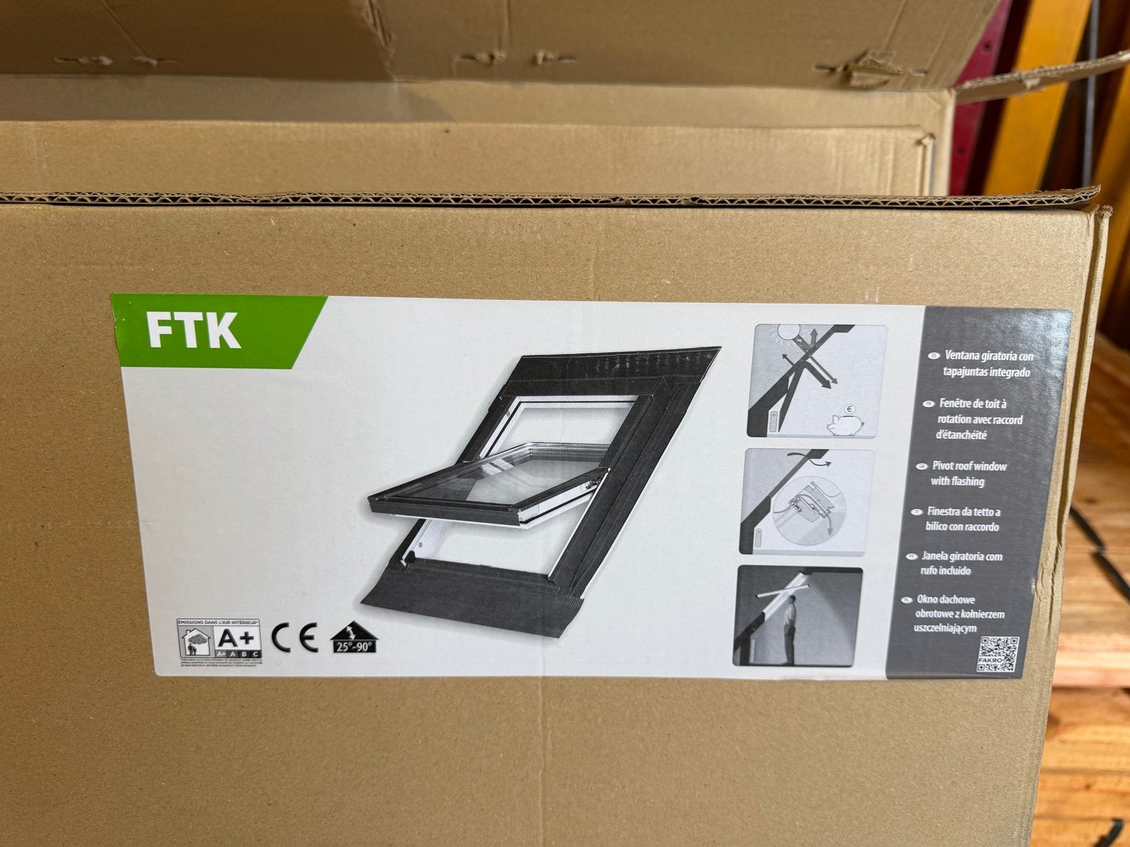 Fakro FTK-W Dakraam 50x62 cm - Nieuw, Minder dan 80 cm, Minder dan 80 cm, Nieuw, Ophalen of Verzenden