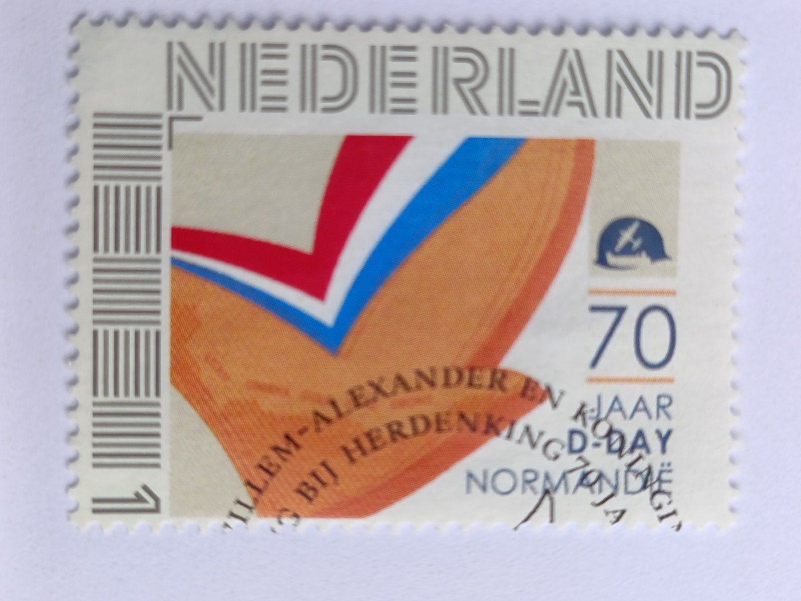Persoonlijke postzegel 70 jaar D-Day Normandië, Ophalen of Verzenden