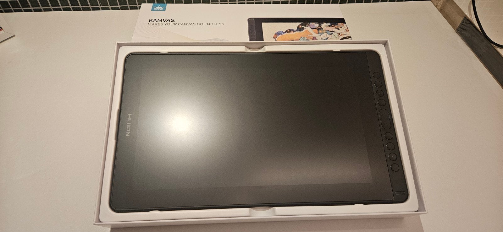 Huion Kamvas 16 (2021) Creative Pen Display, Ophalen of Verzenden, Zo goed als nieuw