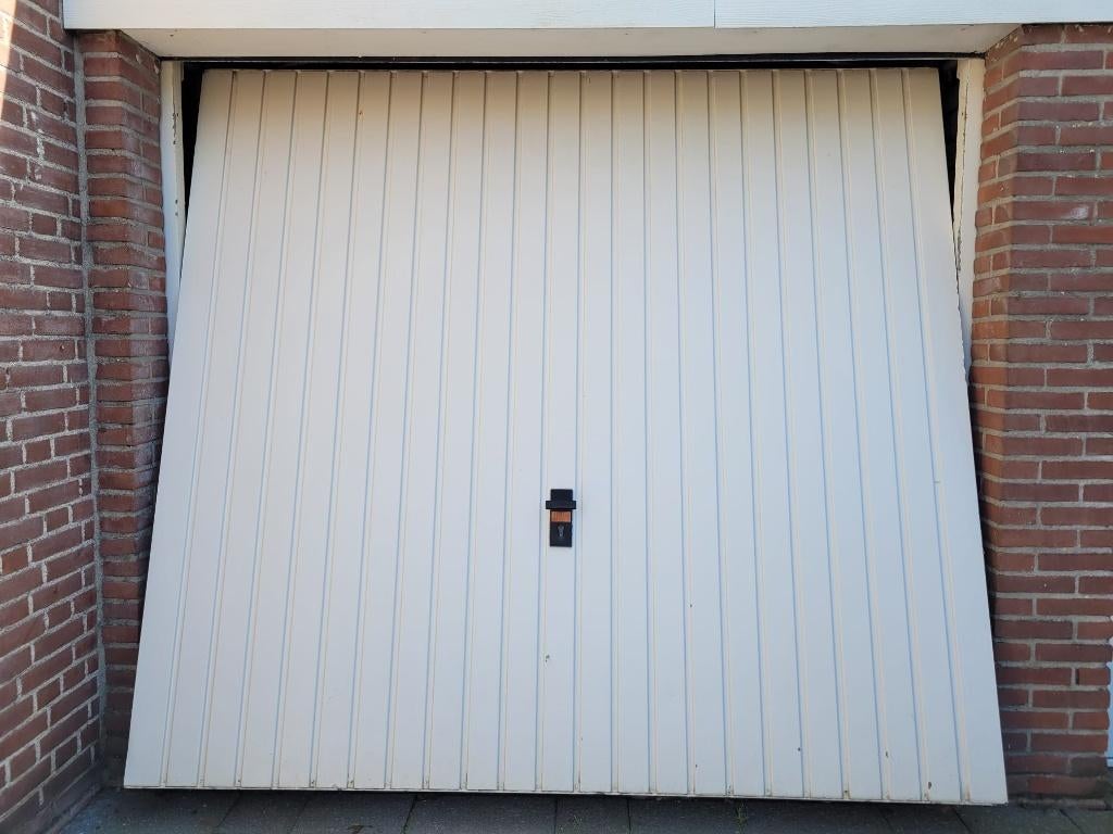 Garagedeur, Doe-het-zelf en Verbouw, Deuren en Horren, Ophalen, Gebruikt, 120 cm of meer, Garagedeur