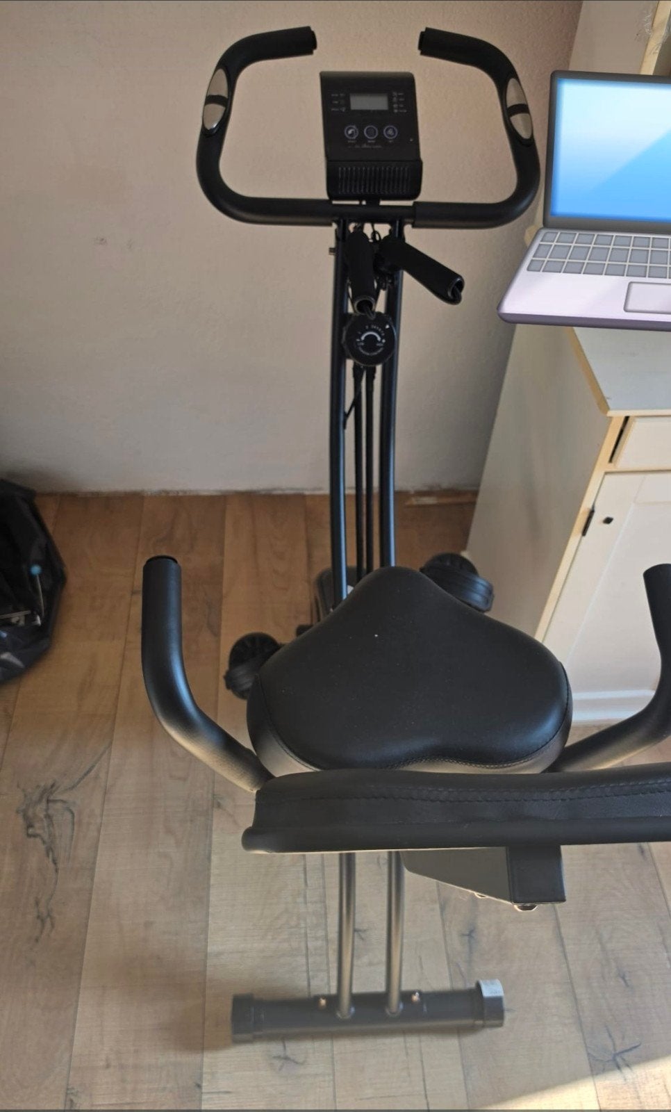 Zo goed als nieuwe hometrainer - Ideaal voor thuisworkout, Ophalen of Verzenden, Zo goed als nieuw, Metaal, Benen