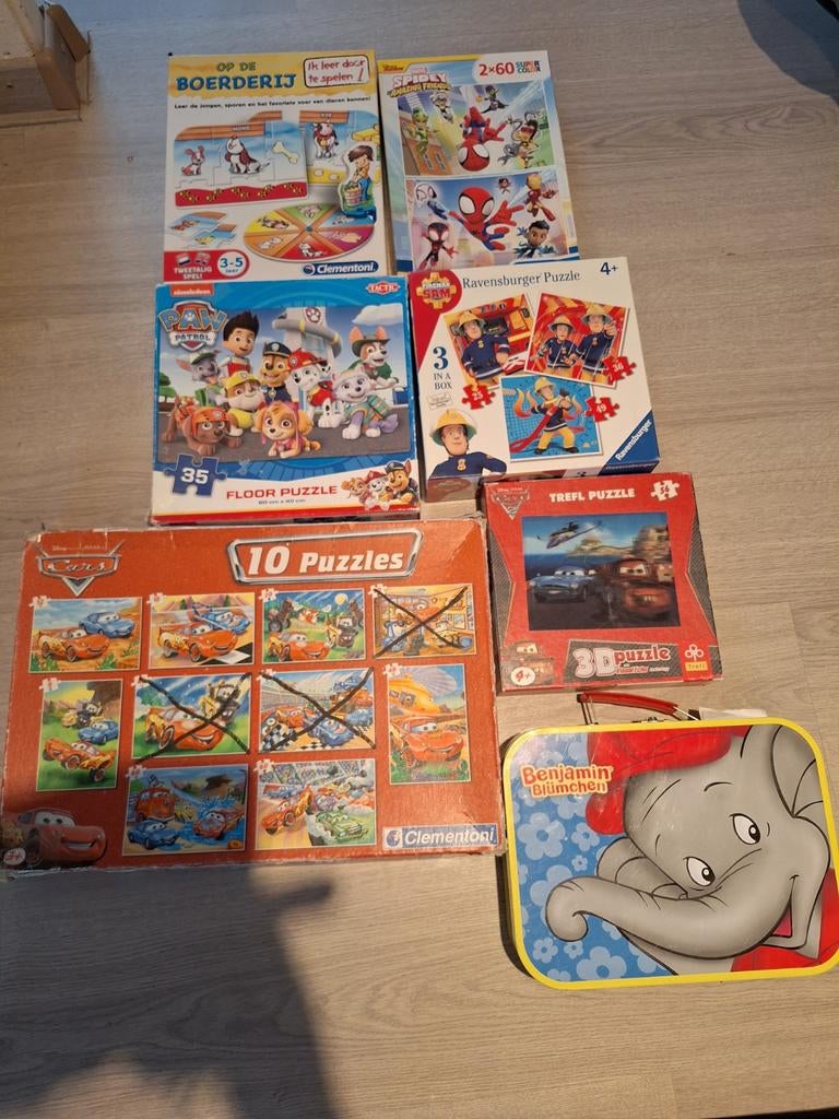 Diverse spellen/puzzels, Ophalen of Verzenden, Gebruikt