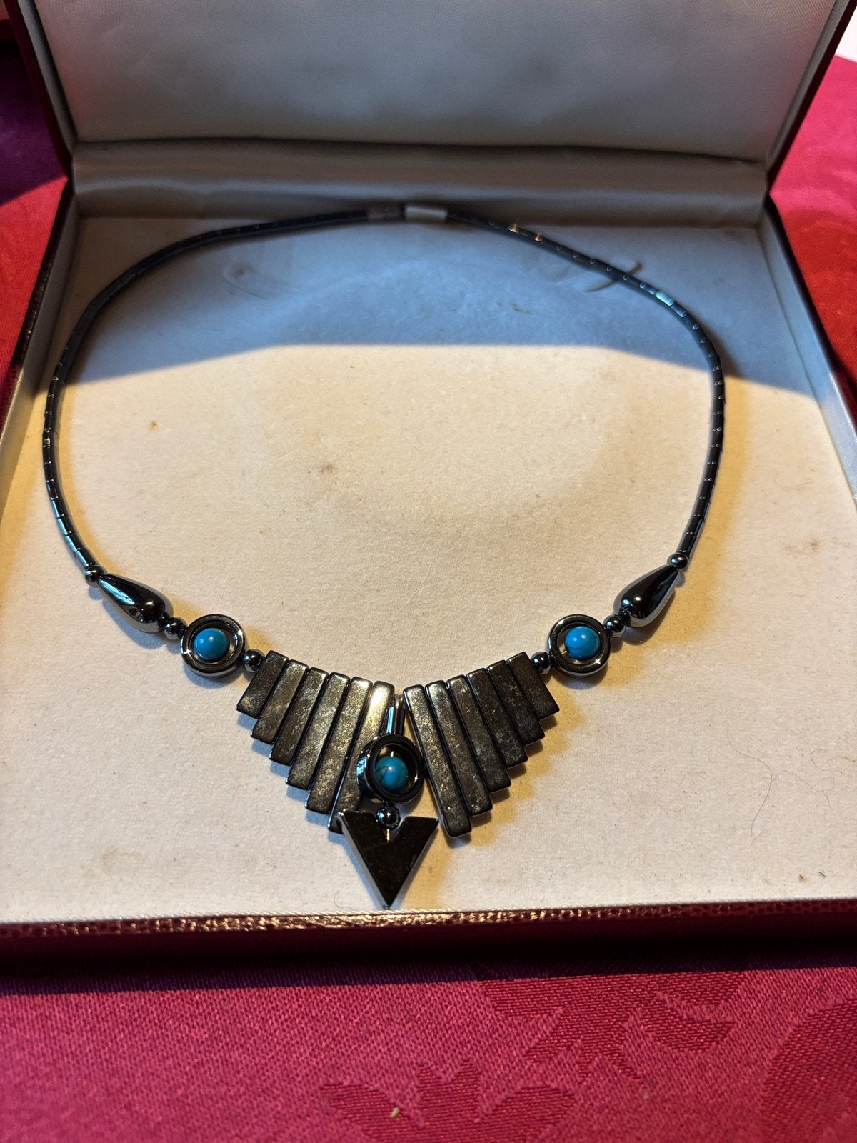 Nieuwe Natuursteen Ketting met Blauwe Edelstenen, Sieraden, Tassen en Uiterlijk, Kettingen, Nieuw, Steen of Mineraal, Met edelsteen