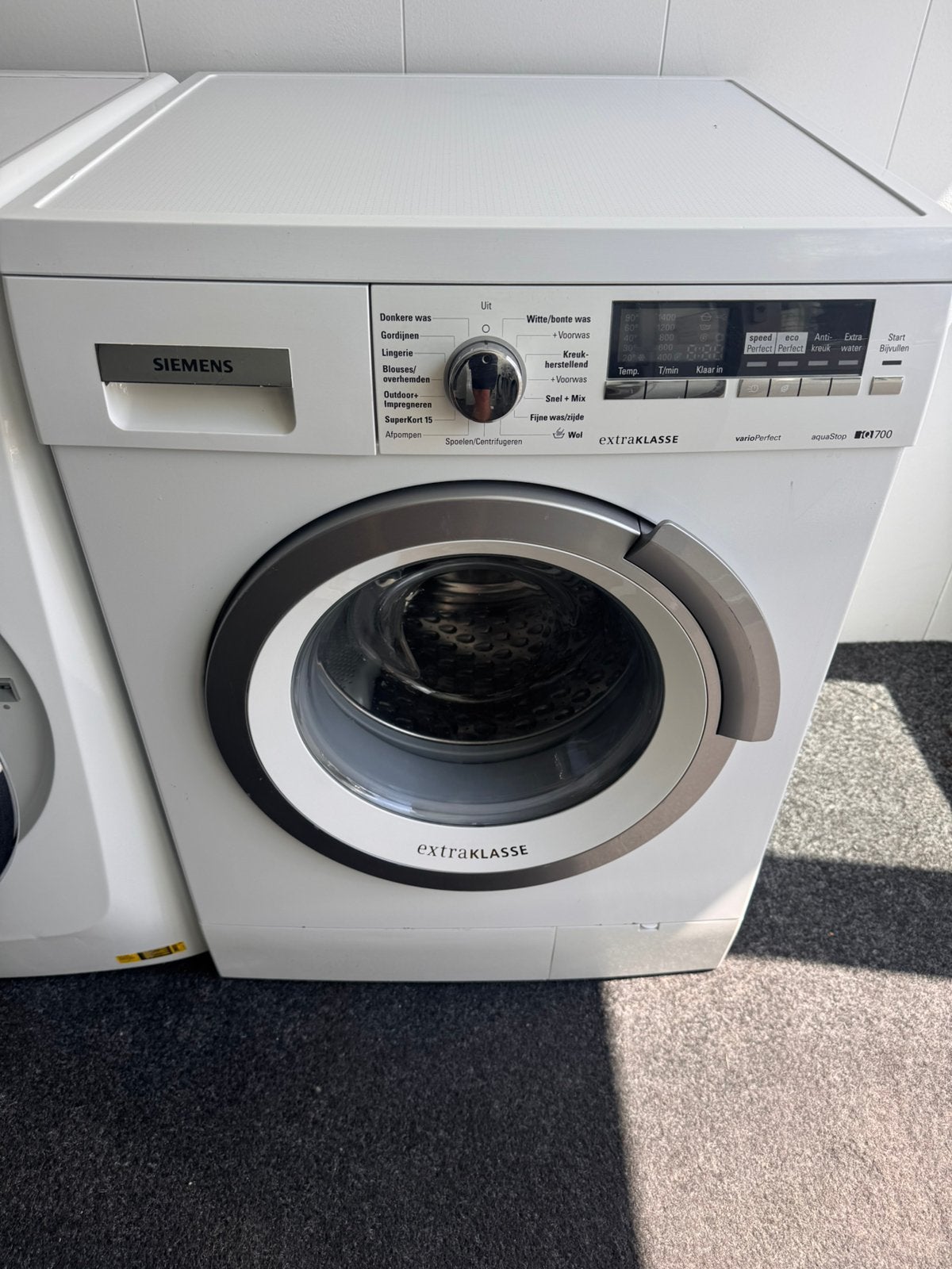 SIEMENS 1400 SERIE IQ-700 ECO A+++ 8 KG met 2 jaar garantie, N, N, Refurbished, Ophalen of Verzenden