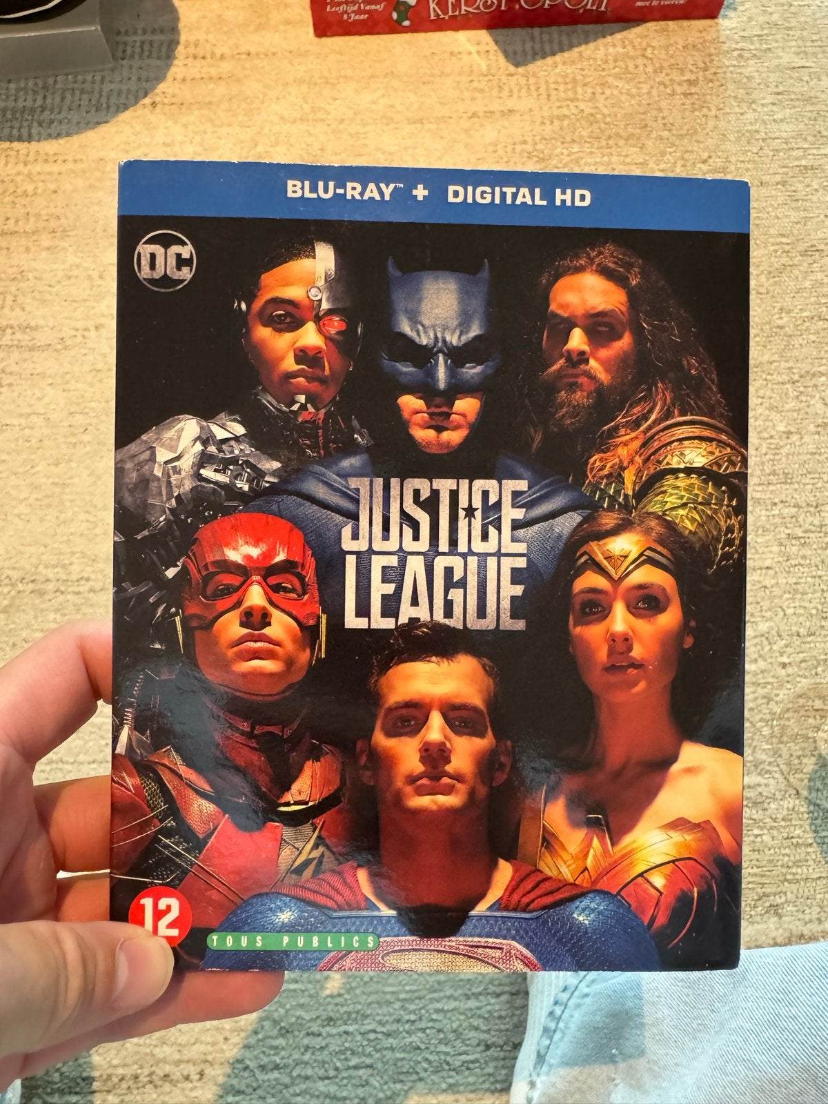 Justice League Blu-ray + Digital HD (2017), Cd's en Dvd's, Nederlands, Actie, Ophalen of Verzenden, Zo goed als nieuw