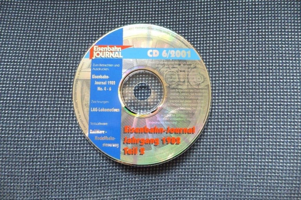 Eisenbahn Journal jaar 1982 spoorwegen CD-ROM EJ tijdschrift, Hobby en Vrije tijd, Overige merken, Gelijkstroom of Wisselstroom