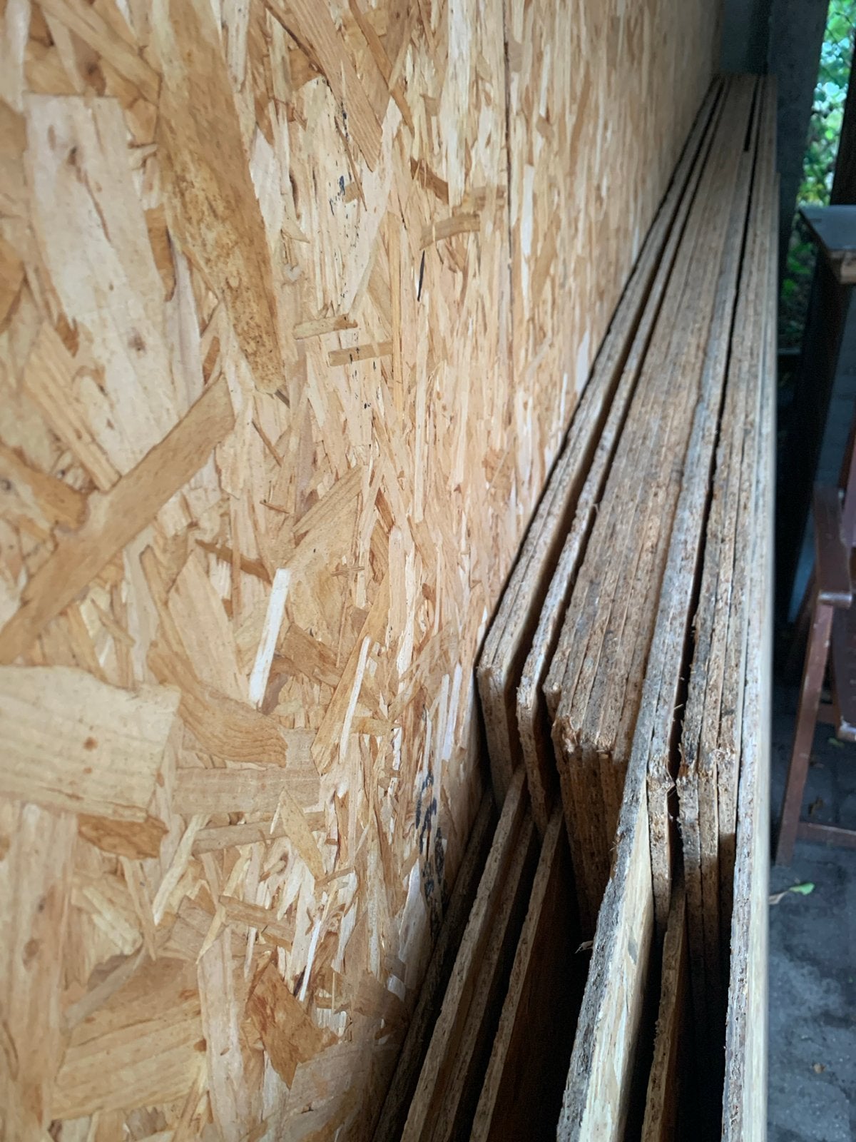 Gebruikte OSB-platen voor diverse projecten( 26 stuk ), Gebruikt, Minder dan 25 mm, Ophalen of Verzenden, 200 tot 250 cm