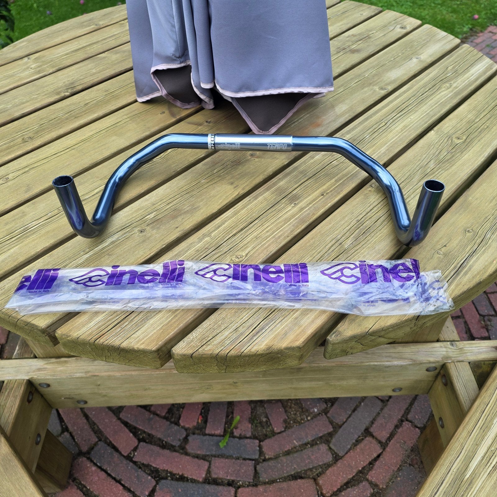 Nieuwe - NOS Cinelli Tempo Bullhorn / Ossenkop stuur 44cm, Stuur, Cinelli, Nieuw, Racefiets