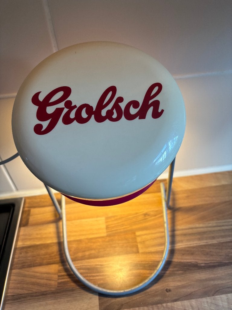 grolsch reclame lamp, Verzamelen, Ophalen of Verzenden, Gebruikt, Reclamebord, Plaat of Schild, Grolsch