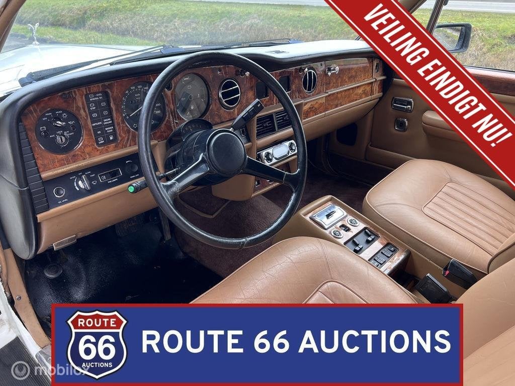 Rolls-Royce Silver Spur | 1986 | Route 66 Auctions, Auto's, Oldtimers, Overige carrosserieën, Zwart, Bedrijf, Handgeschakeld