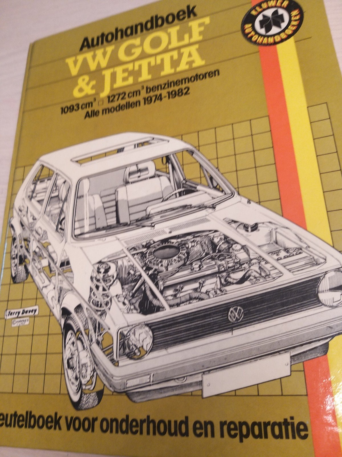 Kluwer Nederlands dikke Volkswagen Golf 1 vraagbaak 1974 82, Auto diversen, Ophalen of Verzenden
