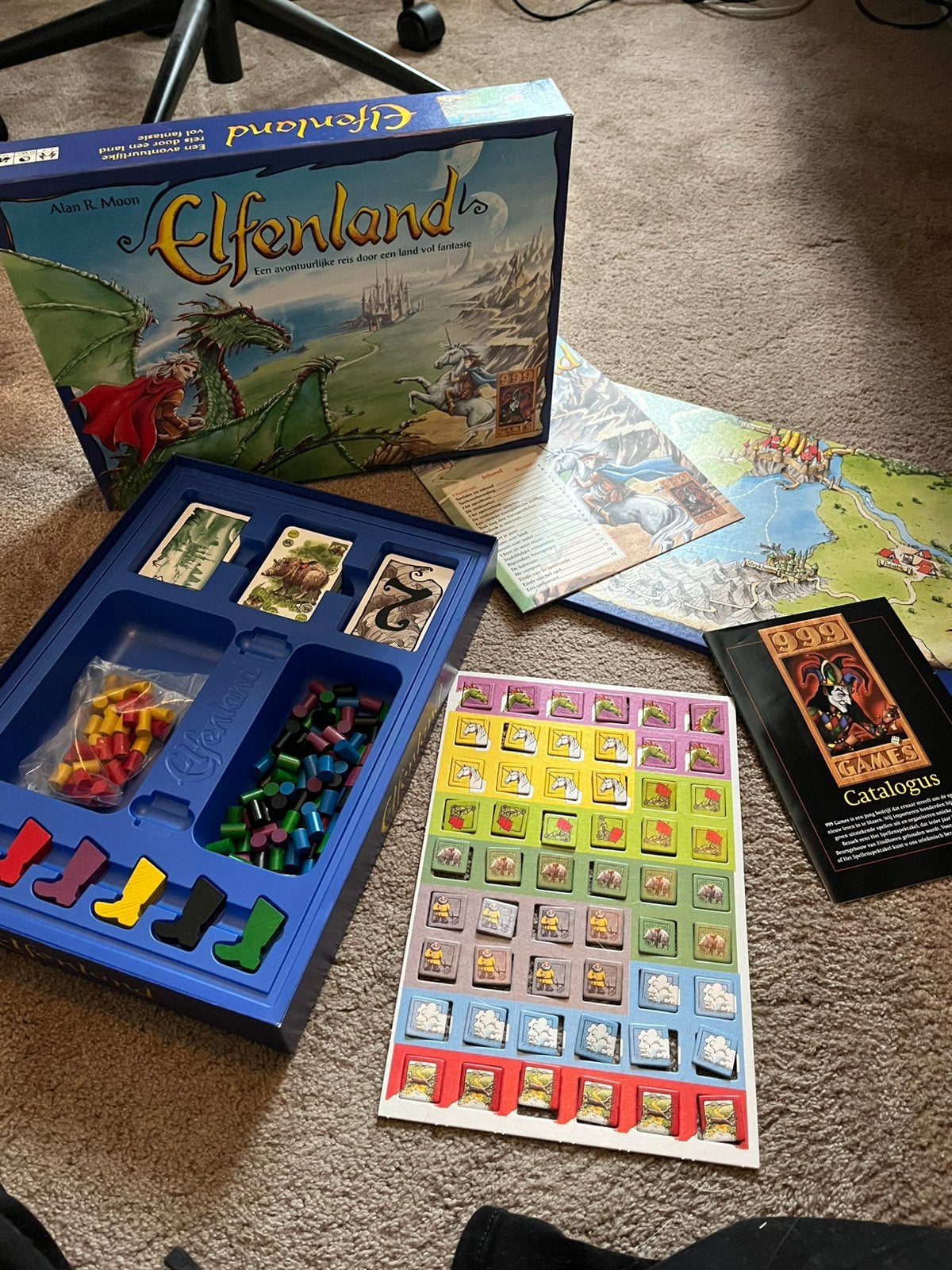 Elfenland spel, Ophalen of Verzenden, Zo goed als nieuw