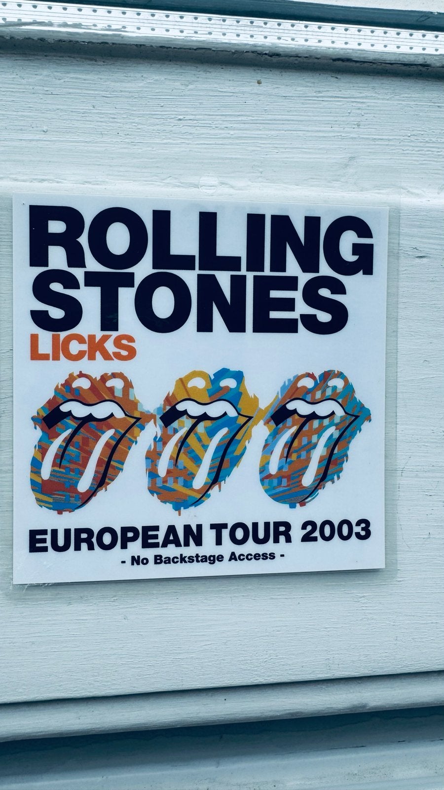 Entree kaartjes rolling stones tour 2003, Tickets en Kaartjes, Eén persoon