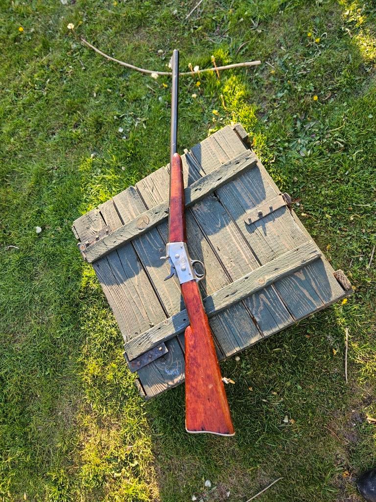 Antiek husqvarna rollingblock 12.7x44 karabijn geweer, Antiek en Kunst, Ophalen of Verzenden