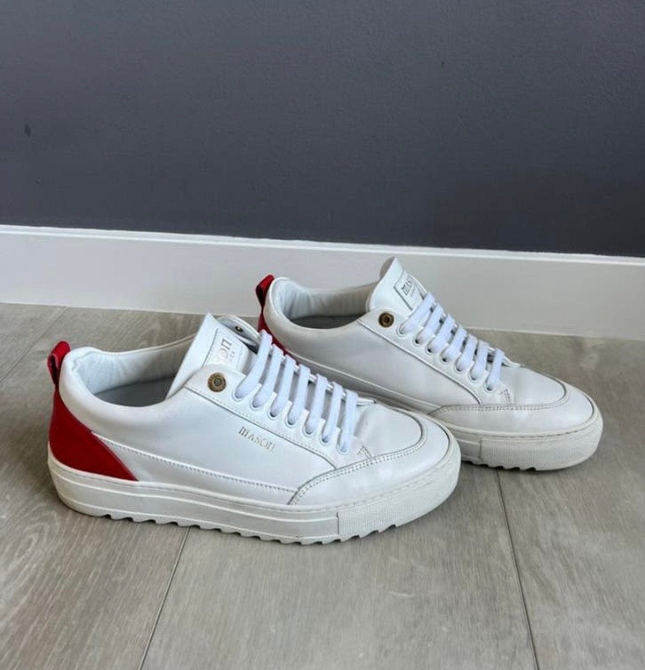 Mason Garments - maat 42, Kleding | Heren, Schoenen, Ophalen of Verzenden, Gedragen, Wit, Sneakers of Gympen