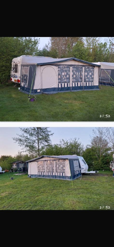 Brand International Ancona 13 Voortent, Caravans en Kamperen, Ophalen, Gebruikt