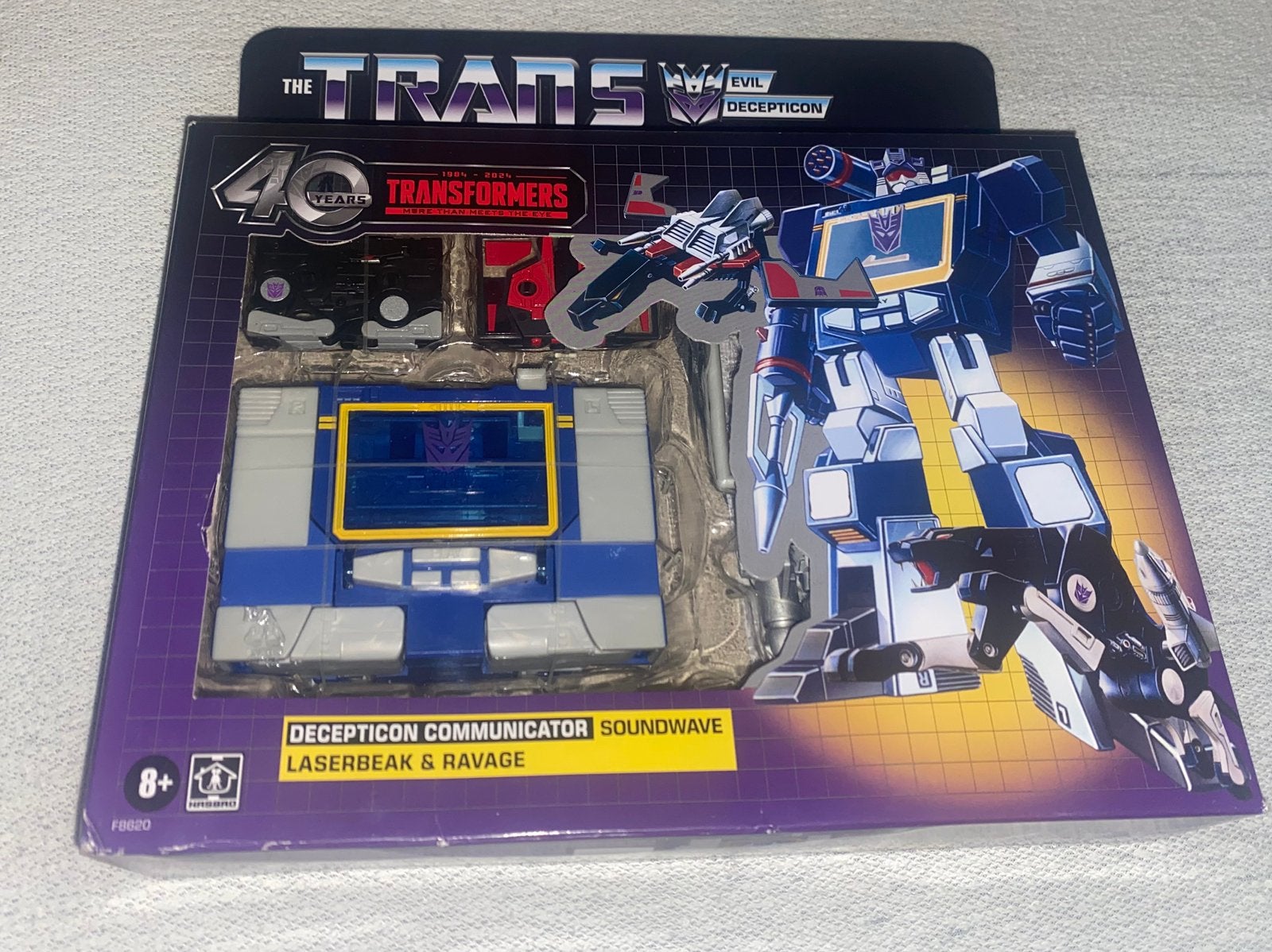Soundwave G1 40th anniversary edition nieuw!, G1, Ophalen of Verzenden, Nieuw, Decepticons