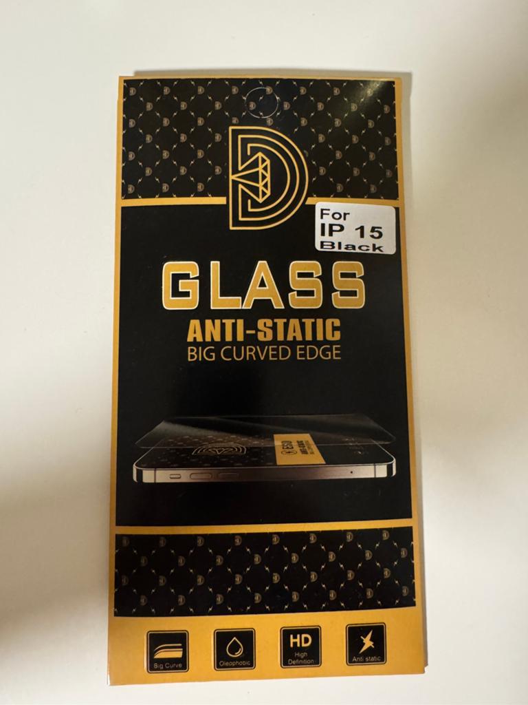 Screen protector iPhone 15 Pro, Telecommunicatie, Mobiele telefoons | Apple iPhone, Ophalen, 512 GB, Zwart, Nieuw