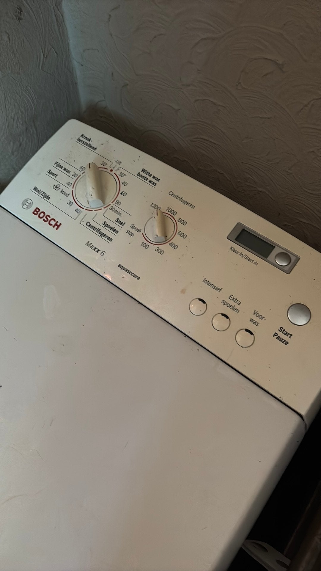 Bosch wasmachine bovenlader, Witgoed en Apparatuur, Wasmachines, 4 tot 6 kg, Ophalen of Verzenden, Gebruikt, Bovenlader