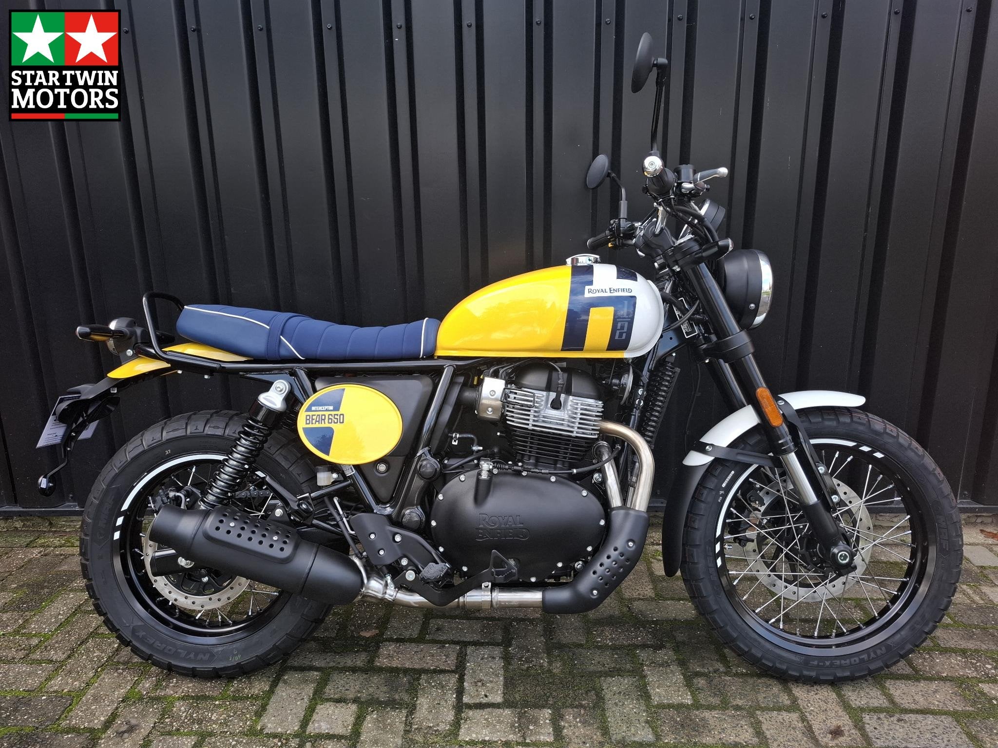 Royal Enfield Interceptor Bear 650, LED Verlichting, 648 cc, Bedrijf, Toermotor
