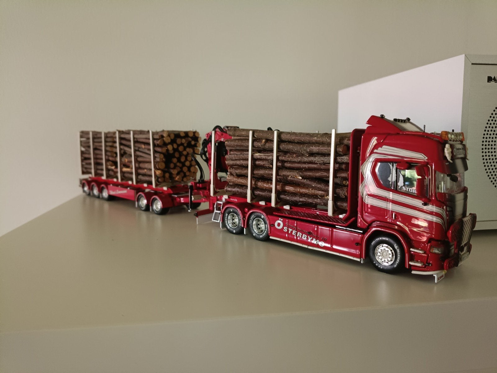 Gustafssons Tekno next gen houtwagen., Ophalen of Verzenden, Nieuw, Bus of Vrachtwagen, Tekno