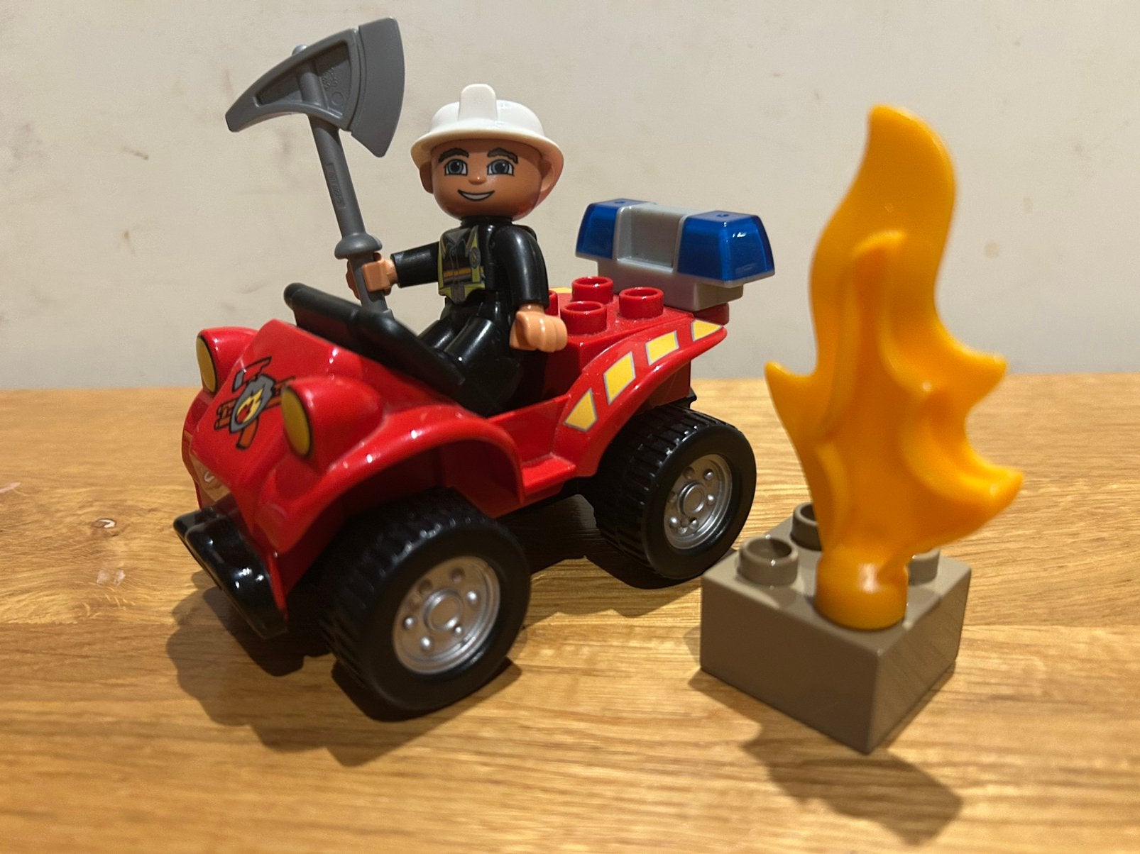 Lego Duplo Branweercommandant set 5603, Ophalen of Verzenden, Gebruikt, Duplo
