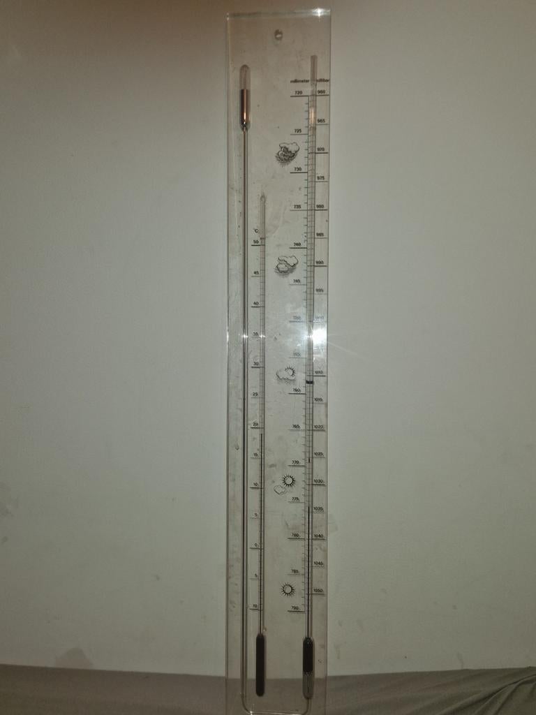Kwikbarometer (Bert Bolle stijl) – lange glazen uitvoering, Ophalen