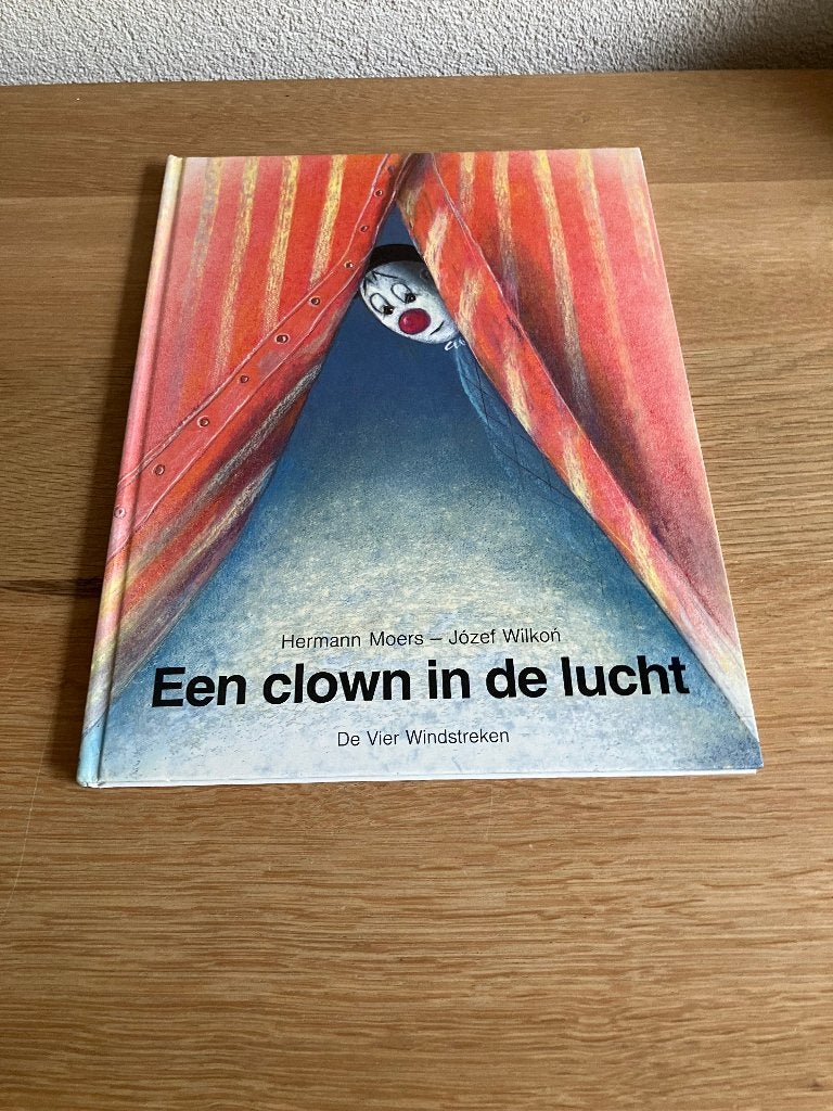 Een Clown in de lucht 1e druk 1990, Boeken, Ophalen of Verzenden, Nieuw, Herman Moers, Prentenboek