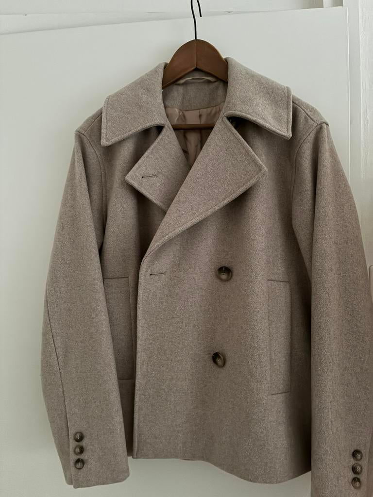 Prachtig beige jasje van Selected Femme, maat 38, Ophalen of Verzenden, Zo goed als nieuw, Maat 38/40 (M), Beige