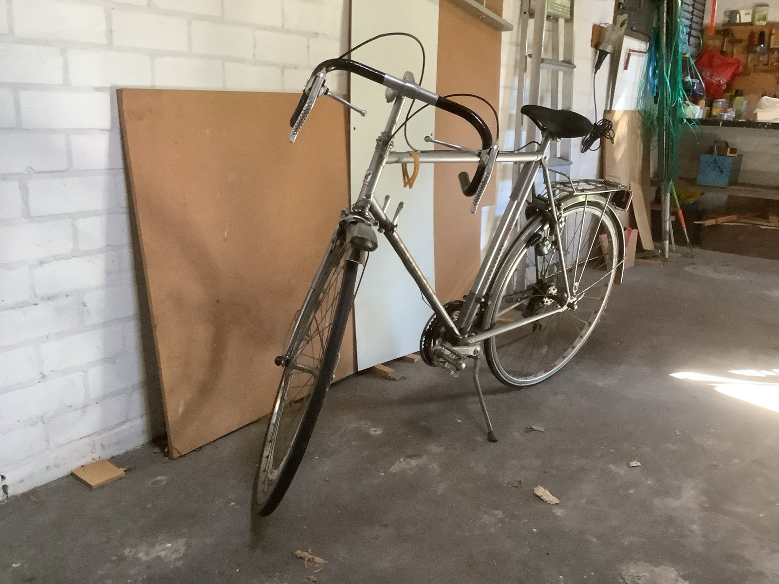 Vintage herenfiets - Klassiek model, Gebruikt, Velgrem, Versnellingen, 53 tot 57 cm
