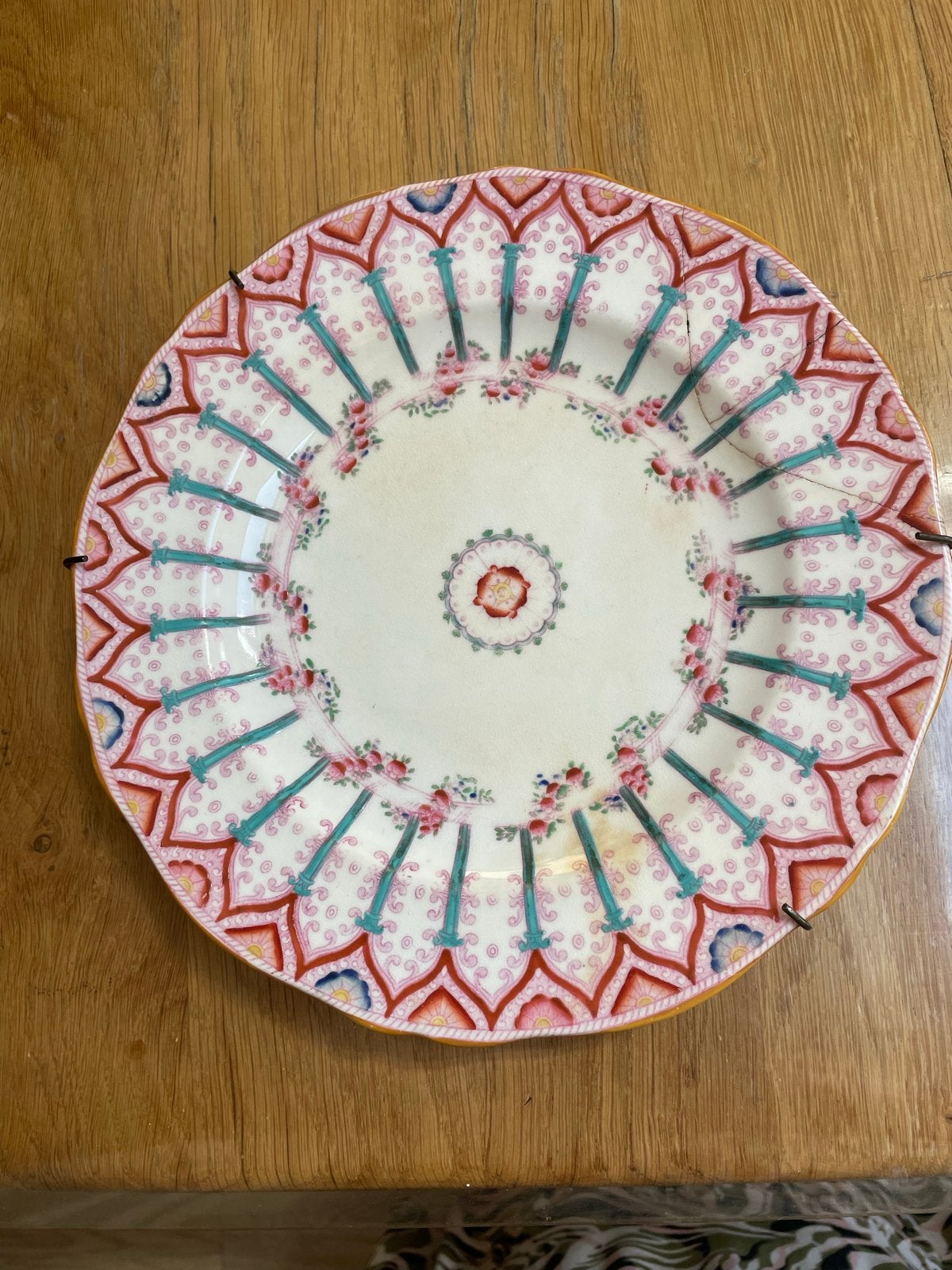 Antieke Minton "English Porcelain" Borden (2 stuks), Ophalen of Verzenden