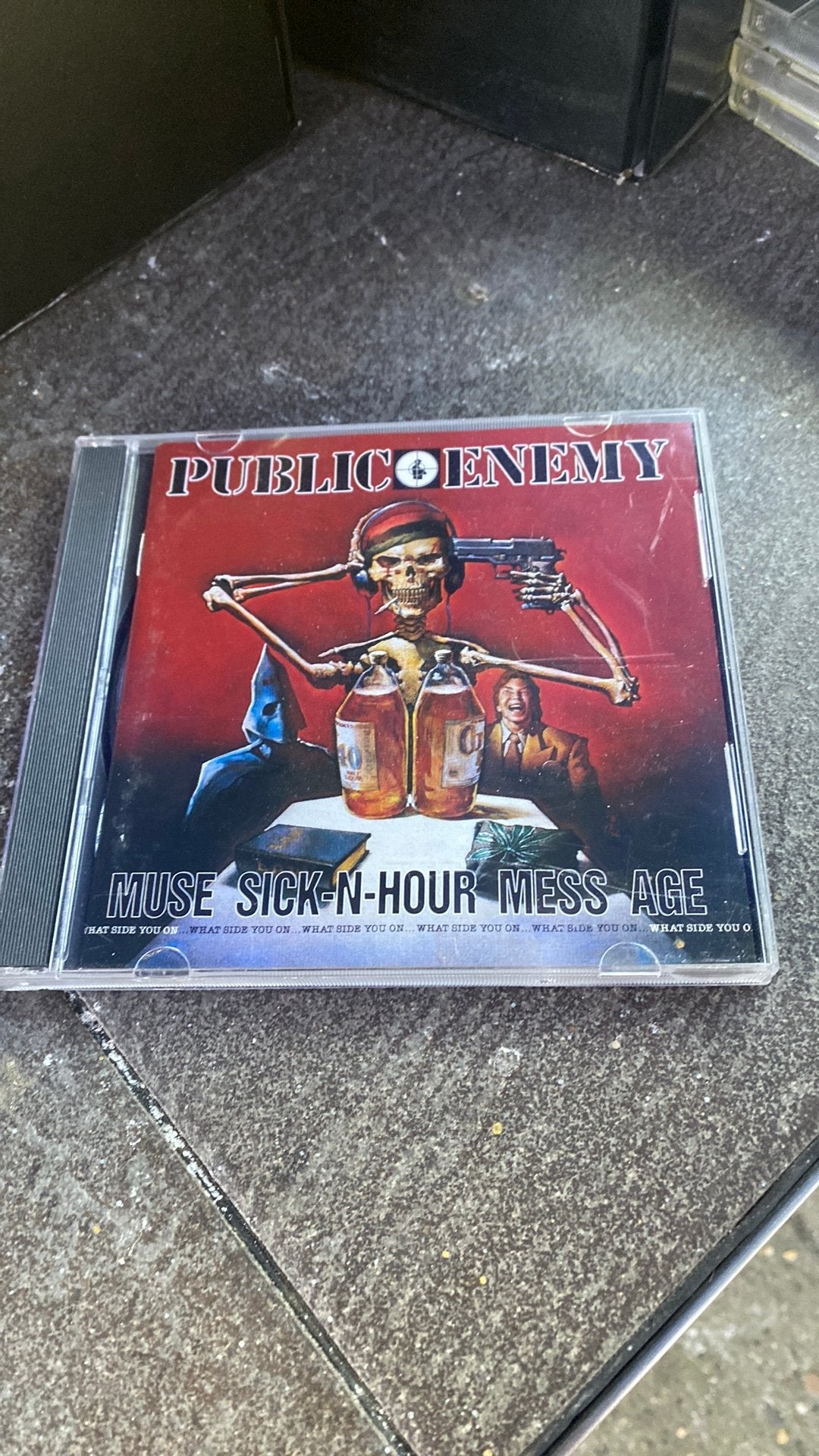 Cd public enemy, muse sick-n- hour mess age, Ophalen of Verzenden, Zo goed als nieuw