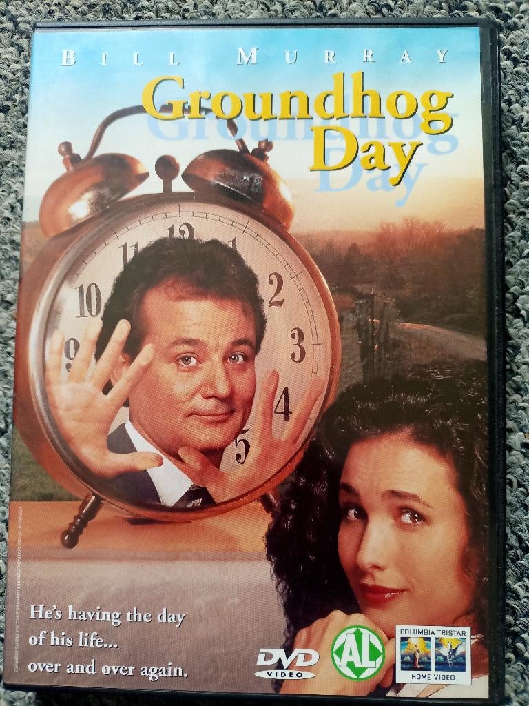 Groundhog Day IMDb 8.0 komedie Bill Murray, Cd's en Dvd's, Dvd's | Komedie, Alle leeftijden, Ophalen of Verzenden, Zo goed als nieuw