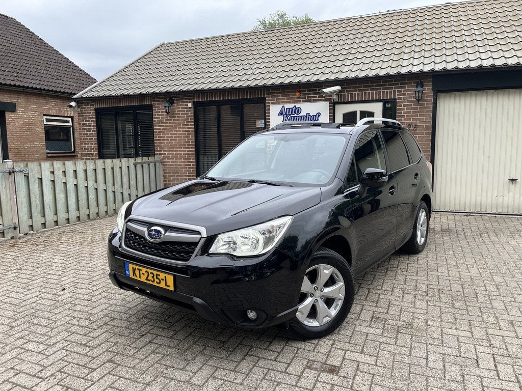 Subaru Forester 2.0 Executive 4WD Panodak LPG-G3 (bj 2014), Automaat, Euro 5, Zwart, 4 cilinders