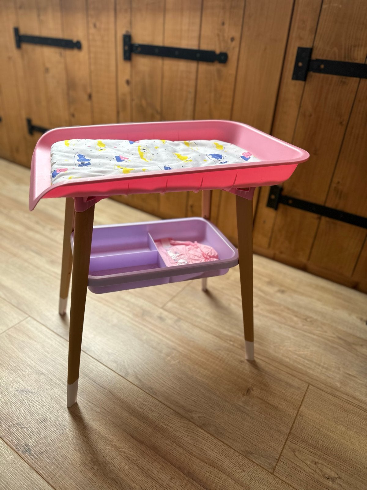 Poppen commode en poppenstoel, Kinderen en Baby's, Ophalen, Gebruikt, Babypop