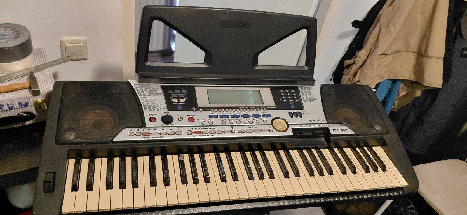 yamaha psr 550 keybord, Muziek en Instrumenten, Ophalen, Gebruikt, 61 toetsen, Yamaha