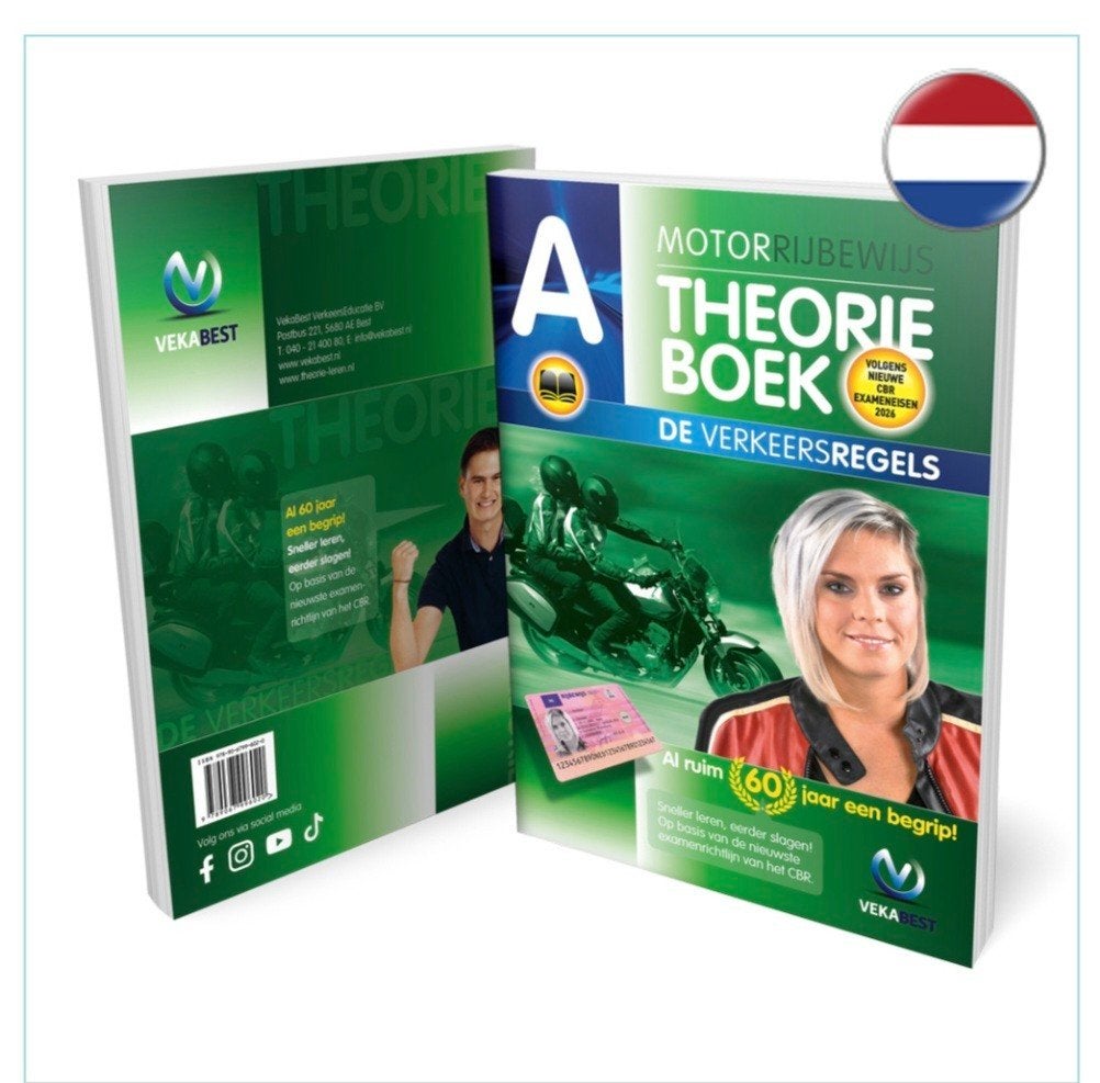 motor theorie De  Verkeersregels - Theorieboek, Boeken, Ophalen of Verzenden, Alpha, Zo goed als nieuw, Niet van toepassing