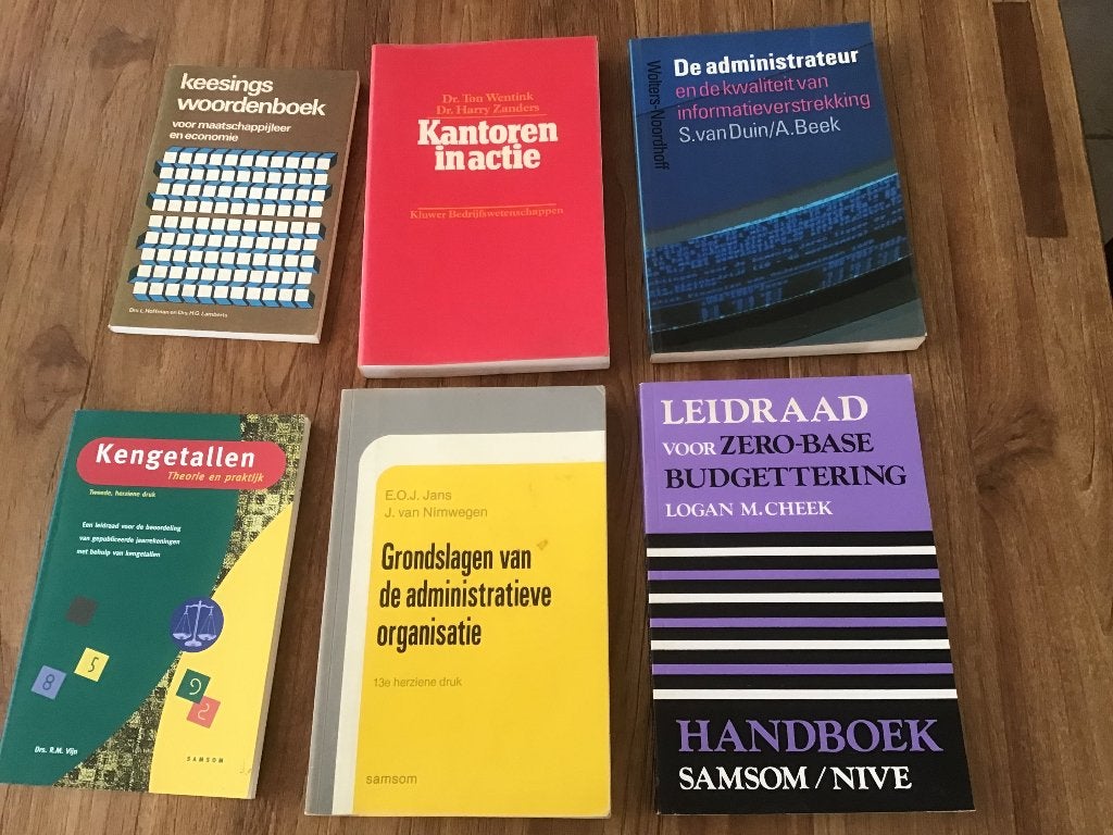 Boeken organisatie en Administratie, Ophalen of Verzenden, Gelezen