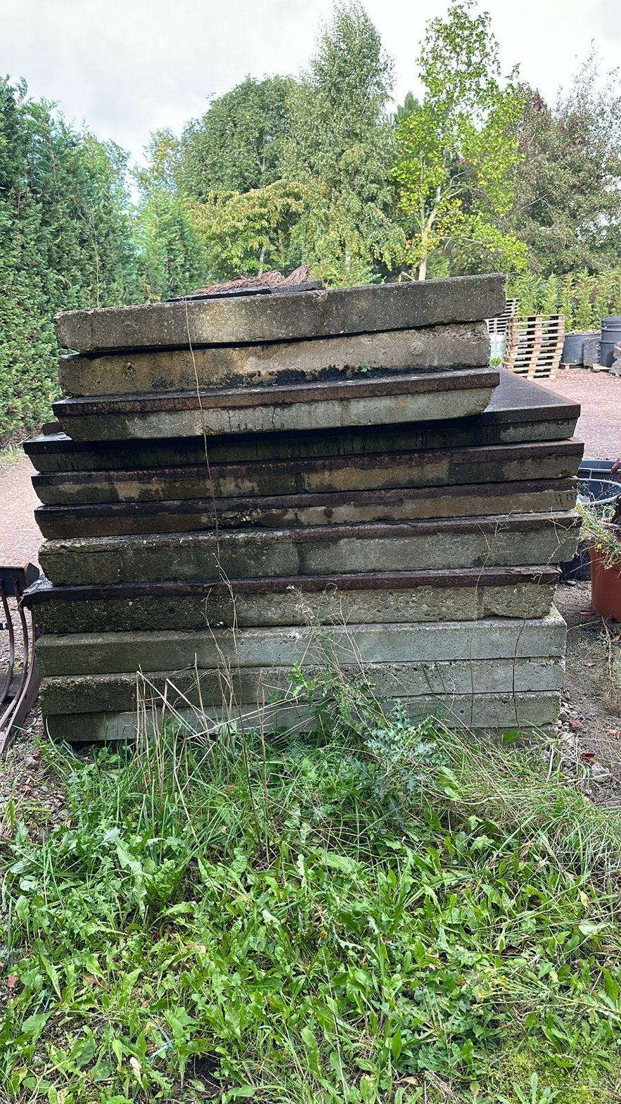 Gebruikte Stelconplaten - Diverse afmetingen, Gebruikt, Overige typen, Ophalen of Verzenden, 10 m² of meer