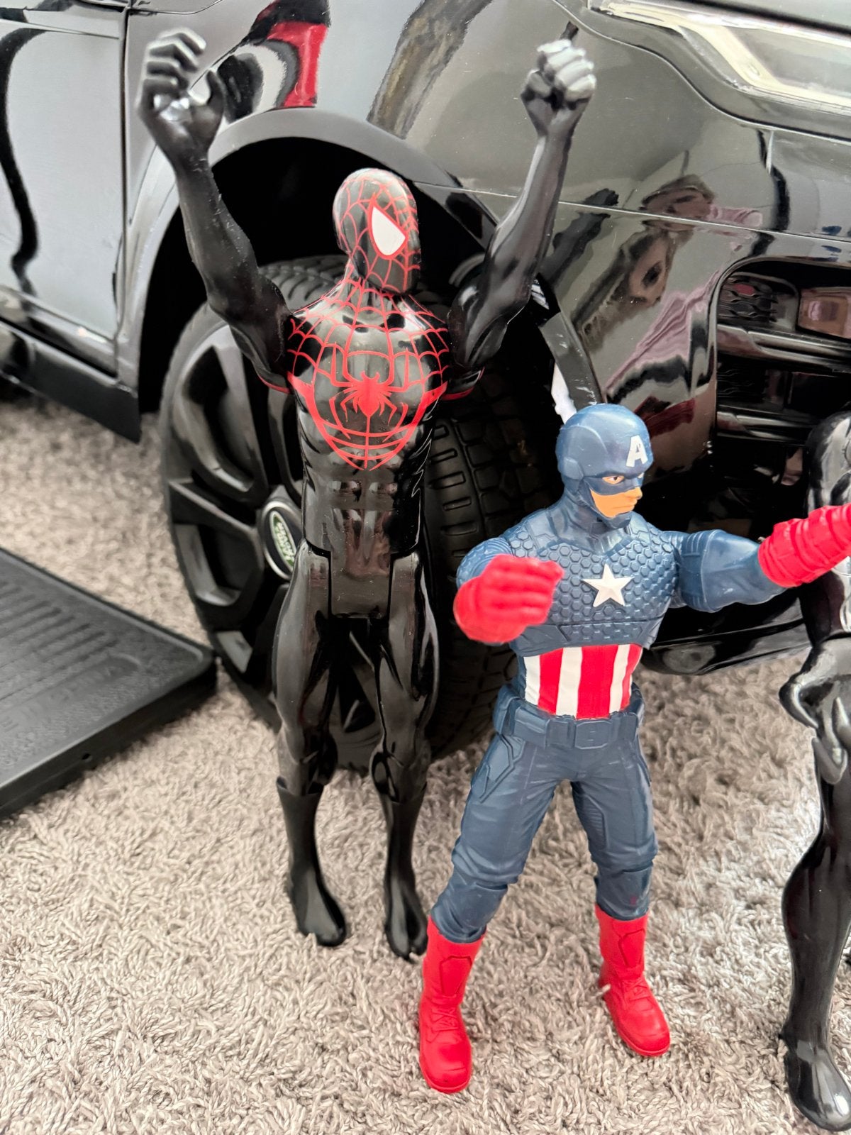 Marvel actiefiguren: Spider-Man, Captain America, Venom, Ophalen of Verzenden, Gebruikt